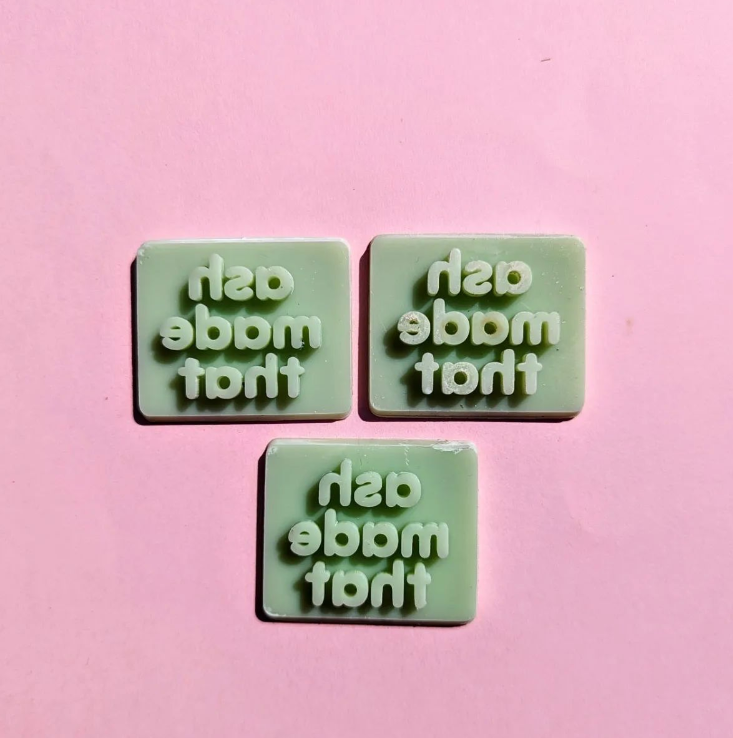 Custom Clay Stamp Package